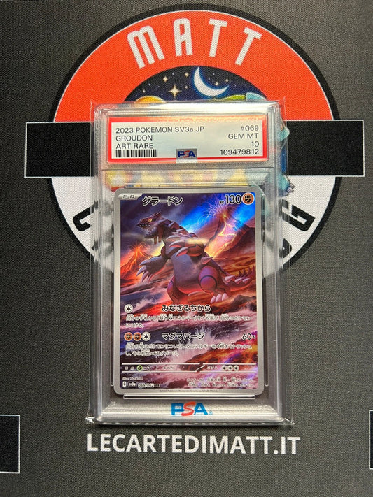 Groudon 069/062 PSA 10