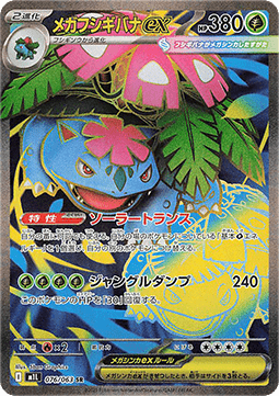Mega Venusaur ex 076/063 SR