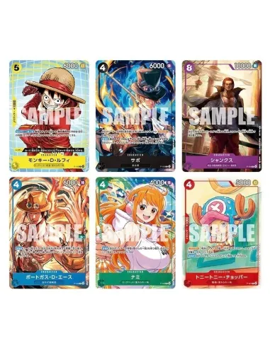 Collezione promozionale giapponese sigillata "One Piece Collaboration McDonald’s 2025" (6 carte)