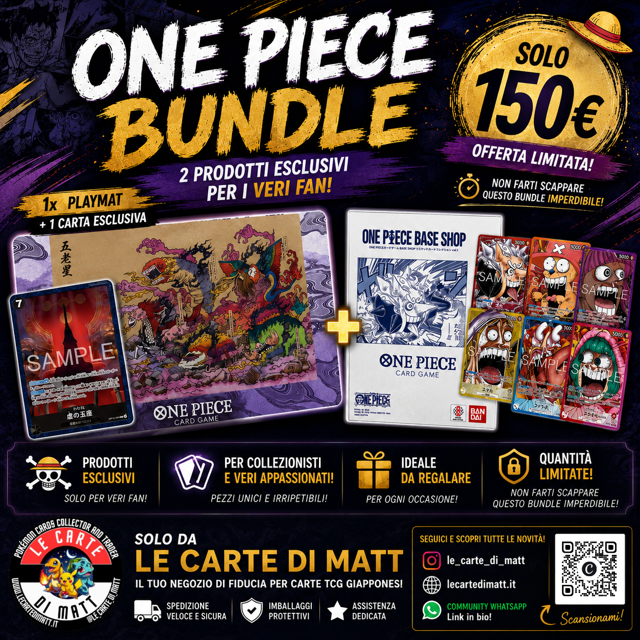 [Pre-order] Bundle One Piece Base Shop 1 e Base Shop 2