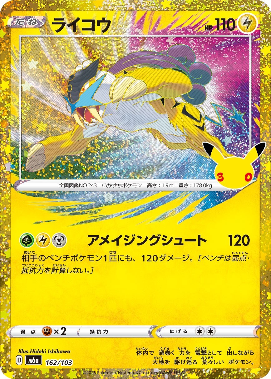 Raikou M6a 162/103